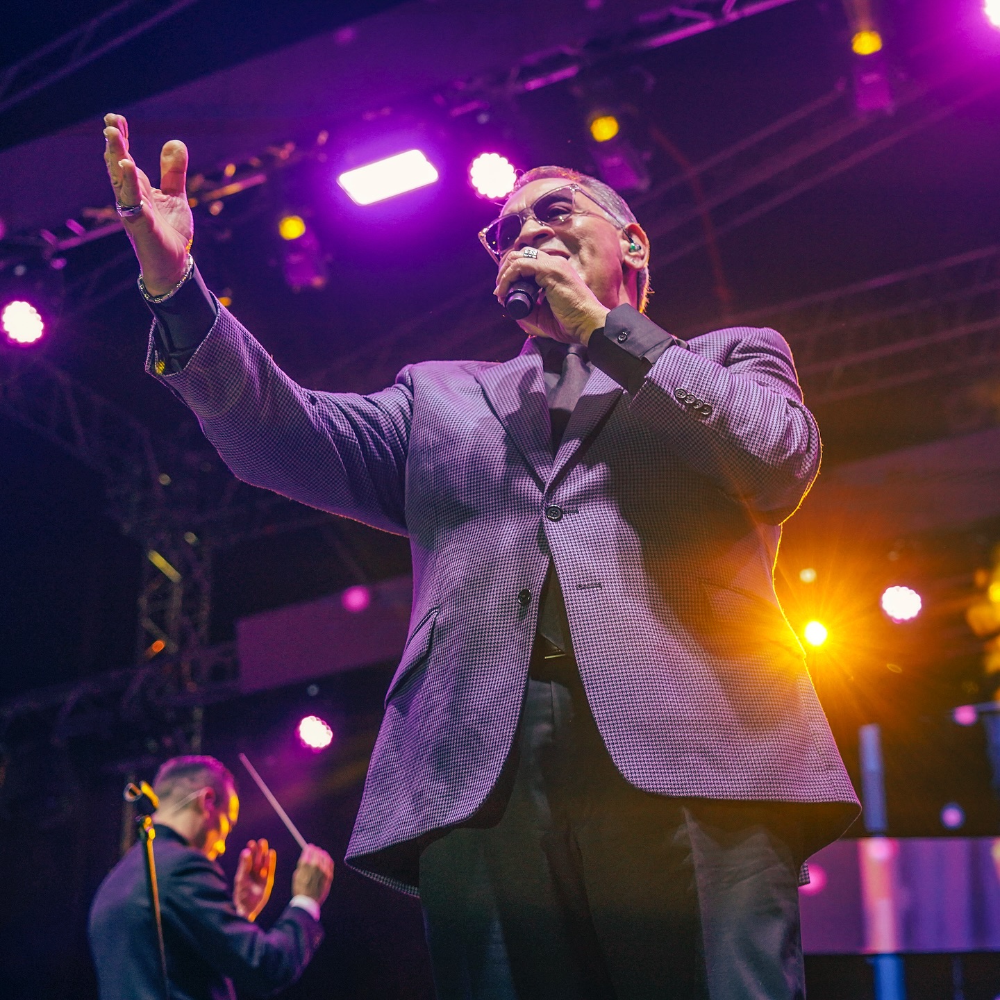 Tito Nieves performing on tour